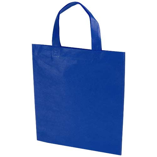 Cabas publicitaire 3 L en RPET recyclé certifié GRS EcoSeal Bleu royal